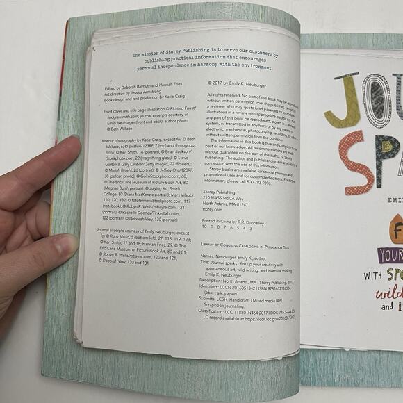 Journal Sparks Fire Up Your Creativity With Spontaneous Art Wild Writing - Picture 2 of 14